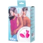 Набор JOS Vita: виброяйцо + вибронасадка на палец Pink