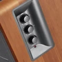 Акустическая система Edifier R1280Ts Brown 2.0 42W: Материал корпуса МДФ, пластик