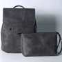 Подарочный набор INCARNE рюкзак Unia + косметичка Муа коричневый S/ 13" фото 10
