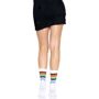 Носки женские в полоску Leg Avenue Pride crew socks Rainbow, 37–43 размер
