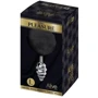 Металлическая анальная пробка Кроличий хвостик Alive Fluffly Twist Plug L Black