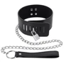 Ошейник с поводком Fetish Tentation Padlock and Leash