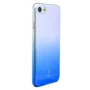 Чохол для iPhone Baseus Glaze Case Blue (WIAPIPH7-GC03) for iPhone SE 2020/iPhone 8/iPhone 7: Колір блакитний