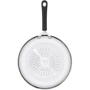 Сковорода ВОК Tefal Jamie Oliver Home Cook 28 см (E3031955): Додатково Зеркальная полировка, Ручка с отверстием для подвешивания, Ненагревающаяся ручка, Индикатор нагрева