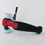 Самокат трехколесный Best Scooter, MAXI, складной алюминиевый руль, 3 колеса PU со светом Blue (102048): Тип тормоза ножной