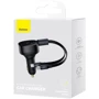 Зарядний пристрій Baseus Car Charger Retractable USB-C+USB-C 33W Black (C00035500111-00) фото 6