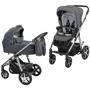 Универсальная коляска 2 в 1 Baby Design Husky NR 117 GRAPHITE