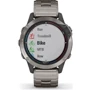Смарт-часы Garmin Quatix 6 Titanium Grey with Titanium Band (010-02158-95): Тип гаджета Взрослые смарт часы