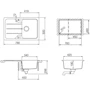 Schock FORMHAUS D-100S (17034543): Форма Прямоугольная