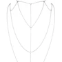 Украшение для спины и декольте Bijoux Indiscrets Magnifique Back and Cleavage Chain - Silver