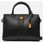 Женская сумка тоут GUESS GINEVRA ELITE SOCIETY SATCHEL черная (HWVZ8734060-BLA)