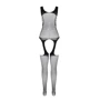 Сетчатый телесный бодистокинг Casmir CA007