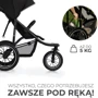 Прогулянковий візочок Kinderkraft Helsi 2 Black (KSHELS02BLK0000): Матеріал коліс резина