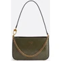 Женская сумка багет GUESS KATEY MINI TOP ZIP SHLDR BAG оливковая (HWKB7870720-OLV)