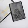 Обложка для паспорта BeriDari Stamp черная (38096): Тип Обложки для документов