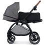 Универсальная коляска 2 в 1 Kinderkraft Evolution Cocoon Platinum Gray (KKWEVCOGRY2000) фото 19