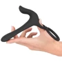Насадка на пенис с эрекционным кольцом Orion Black Velvets Couple's Vibrator