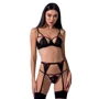 Эротический комплект Passion Exclusive PERDITA SET black XXL/XXXL