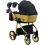 Коляска 2 в 1 Adamex Barcelona Polar (Gold) BR619 (624635): Ширина шасси 58.5 см