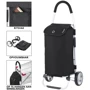 Сумка-візок ShoppingCruiser Foldable 40 Black: Матеріал Polyester 600D PU - міцна поліестерова, водозахищена тканину.