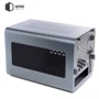 Корпус QUBE V8 Gray (QBV8D_FB6U3): Материал передней панели алюминий