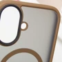 Чехол для iPhone Mobile Case TPU+PC Metal Buttons with MagSafe Gold for iPhone 16: Тип аксессуара чехол
