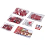 Конструктор-трансформер Super Wings Small Blocks 2-in-1 Buildable Transforming Vehicle Jett Джетт (EU385005)