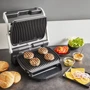 Электрогриль Tefal GC717D10 OptiGrill+: Размеры поверхности, см 30х20