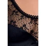 Эротический пеньюар Passion PETRA CHEMISE black XXL/XXXL