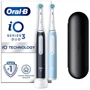 Зубна щітка Braun Oral-B iO Series 3 Duo iOG3.d.2i6.2K Чорна та Блакитна + Футляр
