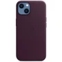 Чохол для iPhone Apple Leather Case with MagSafe Dark Cherry (MM143) for iPhone 13: Матеріали шкіра