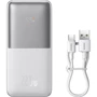 Зовнішній акумулятор Baseus Power Bank 10000mAh Bipow Pro Digital Display 22.5W White (PPBD040002): Особливості Компактный размер, С дисплеем, быстрая зарядка