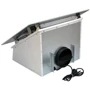 Вытяжка Grunhelm GVN 220 W: Материал корпуса металл / стекло