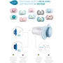 Пустушка Nuvita Air55 Cool симетрична з ковпачком 0m+ BE HAPPY рожевий кварц (NV7065RQ): Форма соски классическая