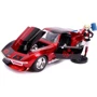 Машина металлическая Jada Chevrolet Corvette Stingray (1969) + фигурка Харли Квинн Красная1:24 (253255019) фото 10