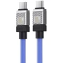Кабель Baseus Cable USB-C to USB-C CoolPlay Series Fast Charging 100W 2m Blue (CAKW000303)