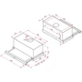 Вытяжка Perfelli TL 6207 W: Рекомендуемая площадь помещения (при высоте 2,7 м), м² более 28,5