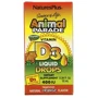 Natures Plus Animal Parade Vitamin D3 Liquid Drops Витамин D3 400 МЕ для детей 10 мл капли вкус апельсина