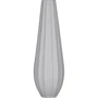 Ваза Ardesto Molize 8.5х27.5 см серая (AR3810G)