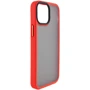 Чохол для iPhone Mobile Case TPU+PC Metal Buttons Red для iPhone 13: Колір красный