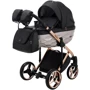 Коляска 2 в 1 Adamex Chantal Star Polar (Pink Gold) кожа 100% Star 101 (624641): Тип коляски универсальная коляска (2-в-1)