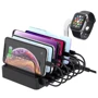Зарядное устройство Choetech Charing Station 6xUSB 68W stand for Apple Watch Black (Q3008-EU-BK)
