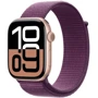 Apple Watch Series 10 46mm GPS Rose Gold Aluminium Case with Plum Sport Loop (MWWV3QH/A) UA: Материал корпуса Алюминий