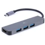 Адаптер Adapter USB-C to 3xUSB+HDMI (A-CM-COMBO2-01)