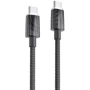 Кабель Proove Cable USB-C to USB-C Spectral 60W 1m Black (CCSP60002201)