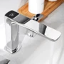 Смеситель для раковины Lefton Widespread 2-handle Bathroom Faucet with Temperature Display-BFWS2402 Chrome: Термостат Нет
