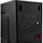 Корпус LogicPower 6104 400W MATX Black: Типоразмер Miditower