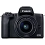 Canon EOS M50 Mark II kit (15-45mm +55-200mm) IS STM Black: Размер матрицы 22.3x14.9 мм