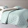 Покрывало IDEIA Стиль Cube 180х210 мята / светло-серый (8-32404)
