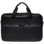 Мужская сумка мессенджер Borsa Leather черная (k11120a-black)